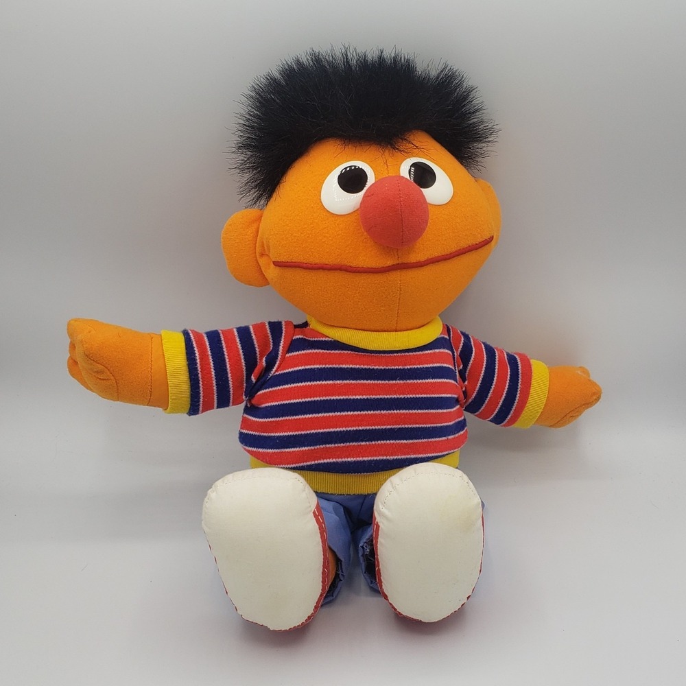 Vintage Tyco Ernie Plush Approx 15 inches‎